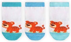 Шкарпетки дитячі демісезонні для хлопчика GABBI NSM-116 розмір 8-10 (в упаковке 6 штук)(90116)