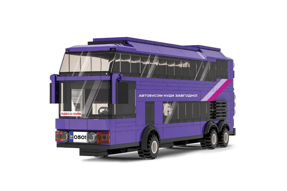 Конструктор iBlock PL-921-382 "Туристичний автобус", 381 деталь, фото 1