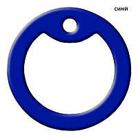 Бампер Глушник Гумка обідок на жетон колір синій