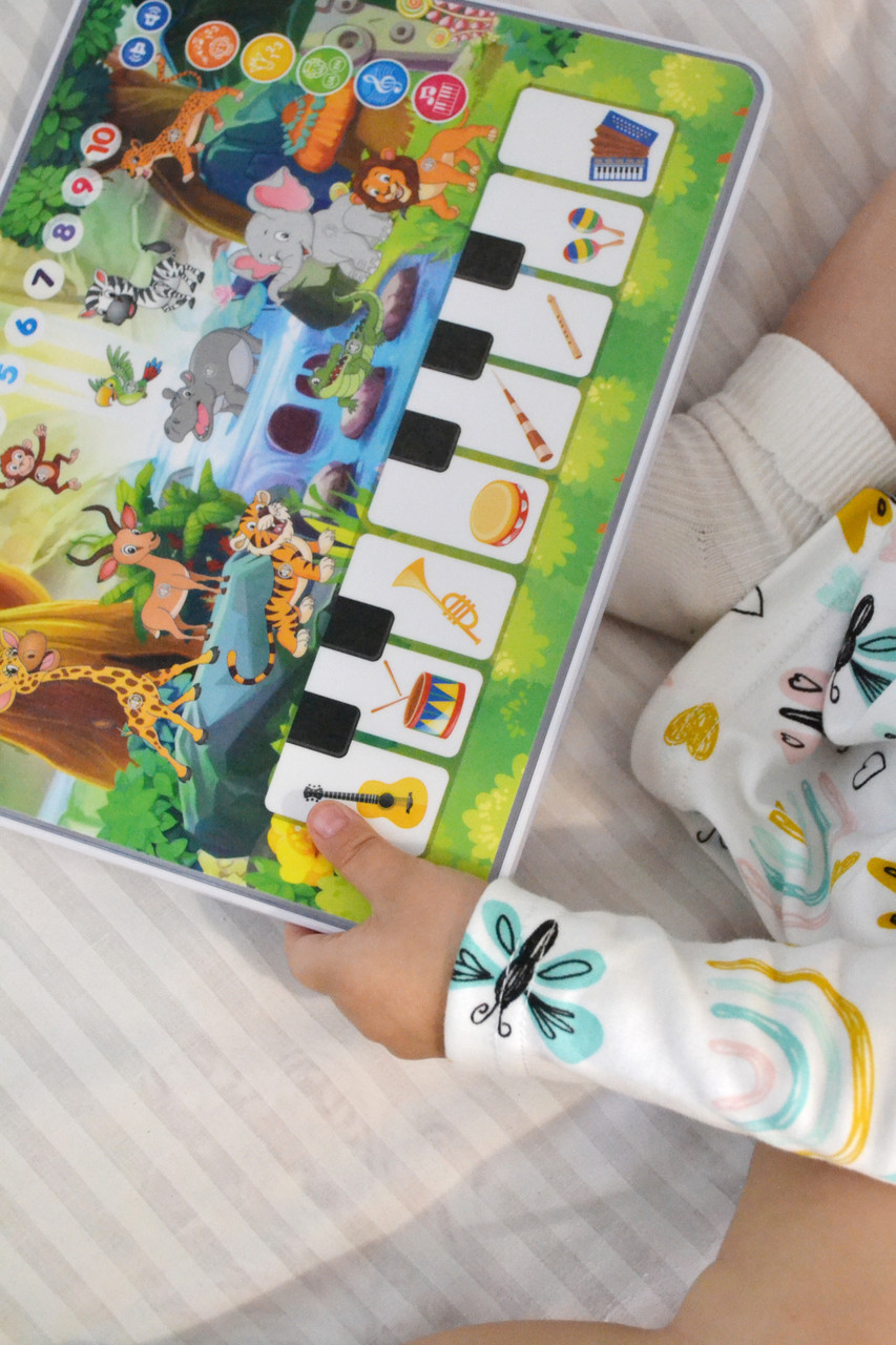 Планшет інтерактивний Зоопарк Limo Toy M 3812 укр.мова, фото 1