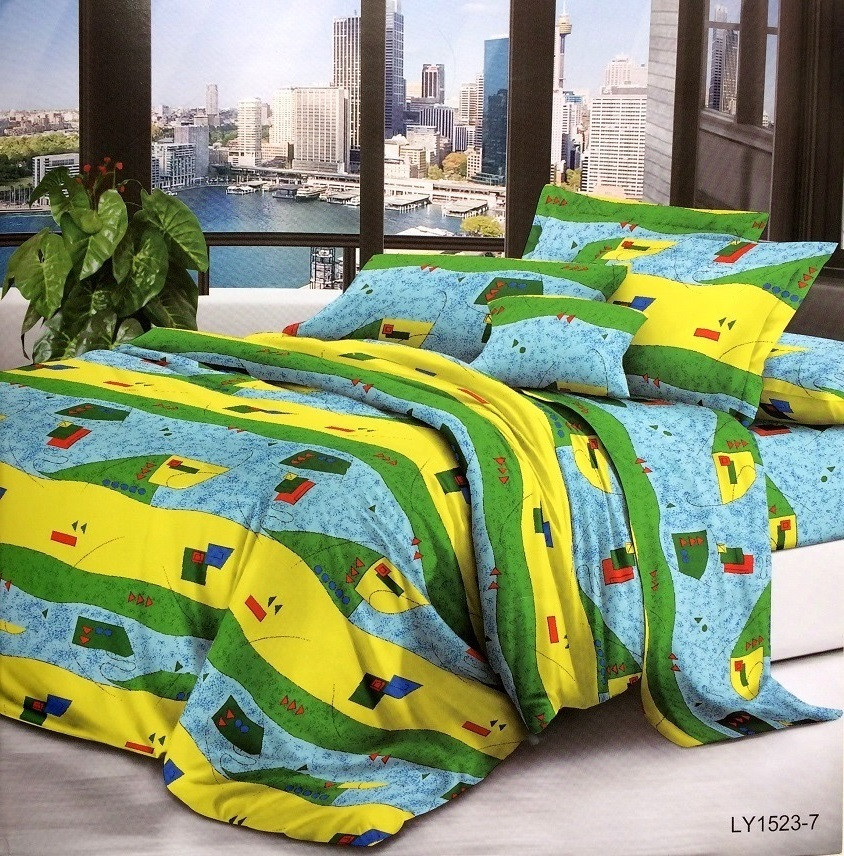 Підодіяльник Полікотон 1.5-ка 150*215 см "Марки"