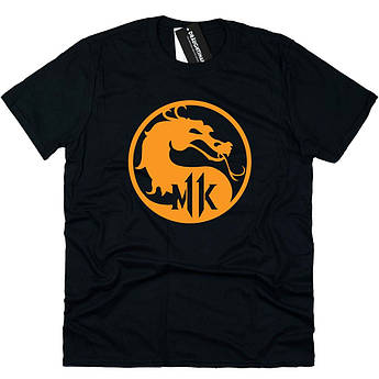Унісекс-футболка з принтом "MK".