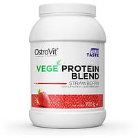 Растительный протеин изолят Ostrovit Vege Protein Blend 700 г ( вкус клубника )