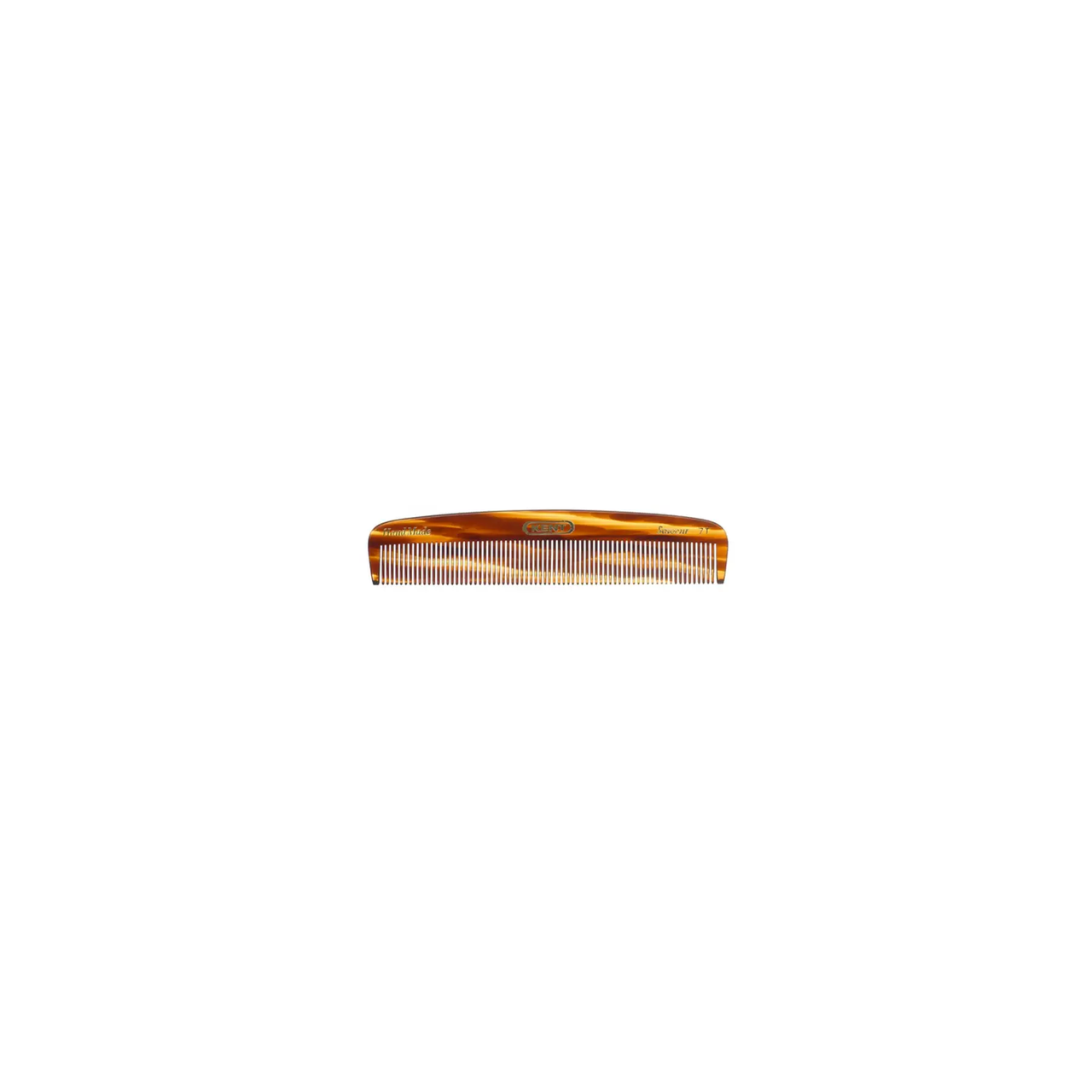 Гребінець Kent 7T 5 1/2" Hand-Made All Fine Teeth Pocket Comb