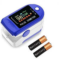 Пульсоксиметр Fingertip Pulse Oximeter , пульсометр электронный на палец, оксиметр, пульсотахограф 54571 - E