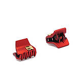 Заколка краб  2.8 см  упаковка 12штук матовий, фото 2