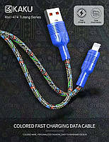 Кабель для айфонів із роз'ємами USB на Lightning BASEUS cafule 2.4 A, 1M  ⁇  Швидке заряджання Apple iPhone