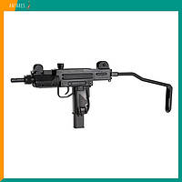 Пневматичний пістолет KWC Mini Uzi KMB-07 HN Submachine Gun Міні Узі авто вогонь блоубек 101 м/с
