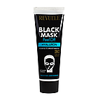 Маска для обличчя відлущувальна Revuele 3D Facial Peel Off Hyaluron Black Mask 80 мл, фото 2