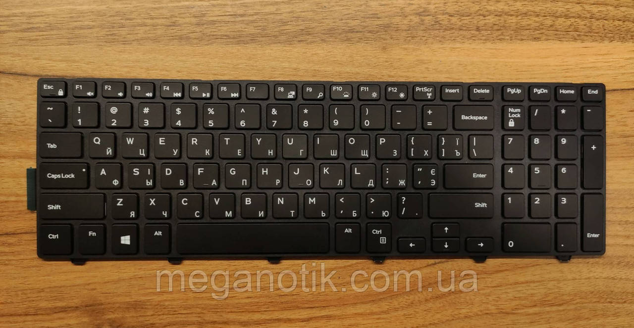 Клавіатура для Dell Latitude 3580 з підсвіткою, фото 1