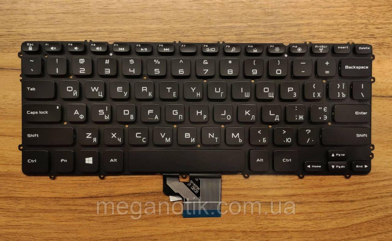 Клавіатура з підсвіткою для Dell XPS 15 P31P, фото 1