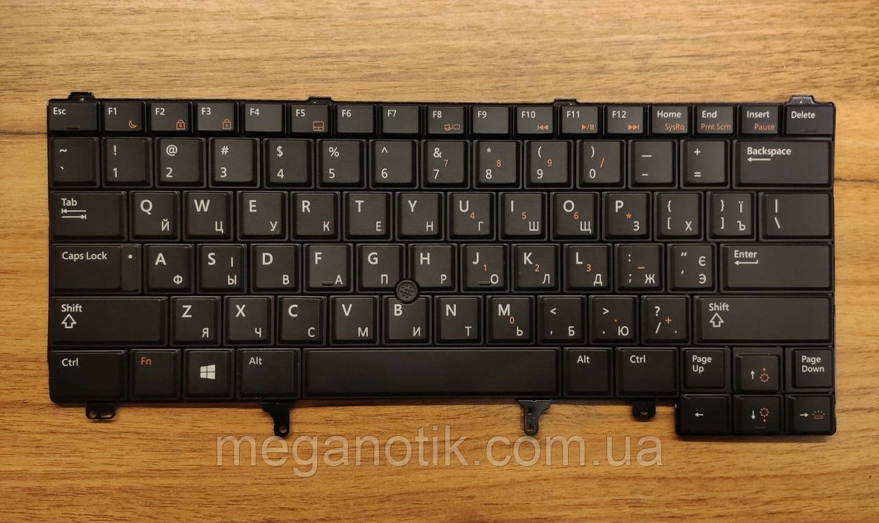 Клавіатура для Dell Latitude E6320 оригінальна з підсвіткою, фото 1