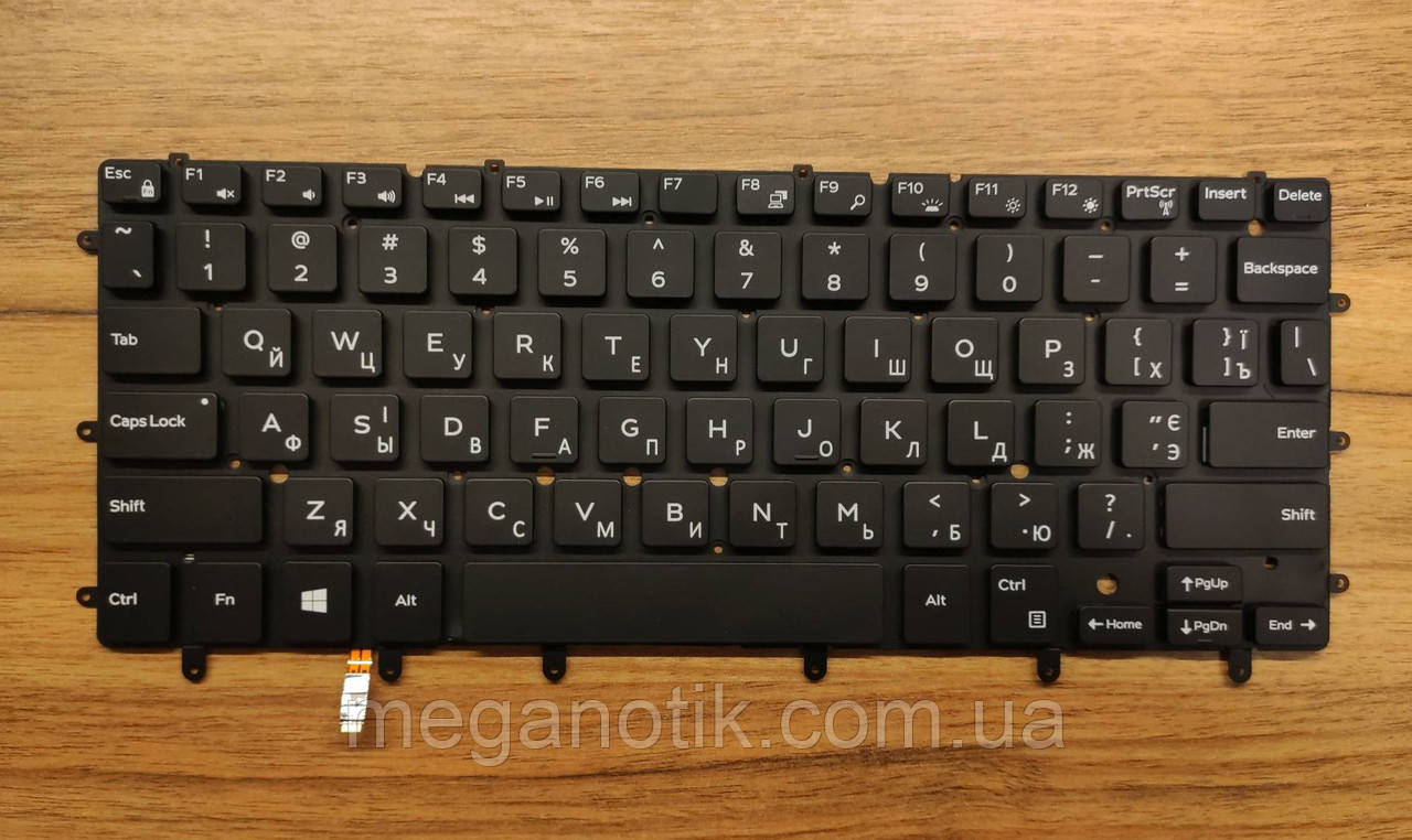 Клавіатура для Dell XPS 13 P54G з підсвіткою, фото 1