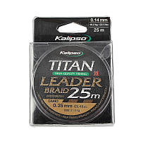 Шнур Kalipso Titan Leader Braid Camo 25м 0.40мм