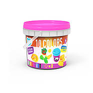 Набір тіста для ліплення "Відерце міні для дівчаток" TM Lovin 41153, фото 2