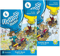 Fly High 4 Ukraine Pupil's Book + Activity Book (Учебник + тетрадь) комплект / Pearson