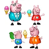 Фігурки сім'я Пеппи з морозивом Peppa's Family Ice Cream Fun, фото 3