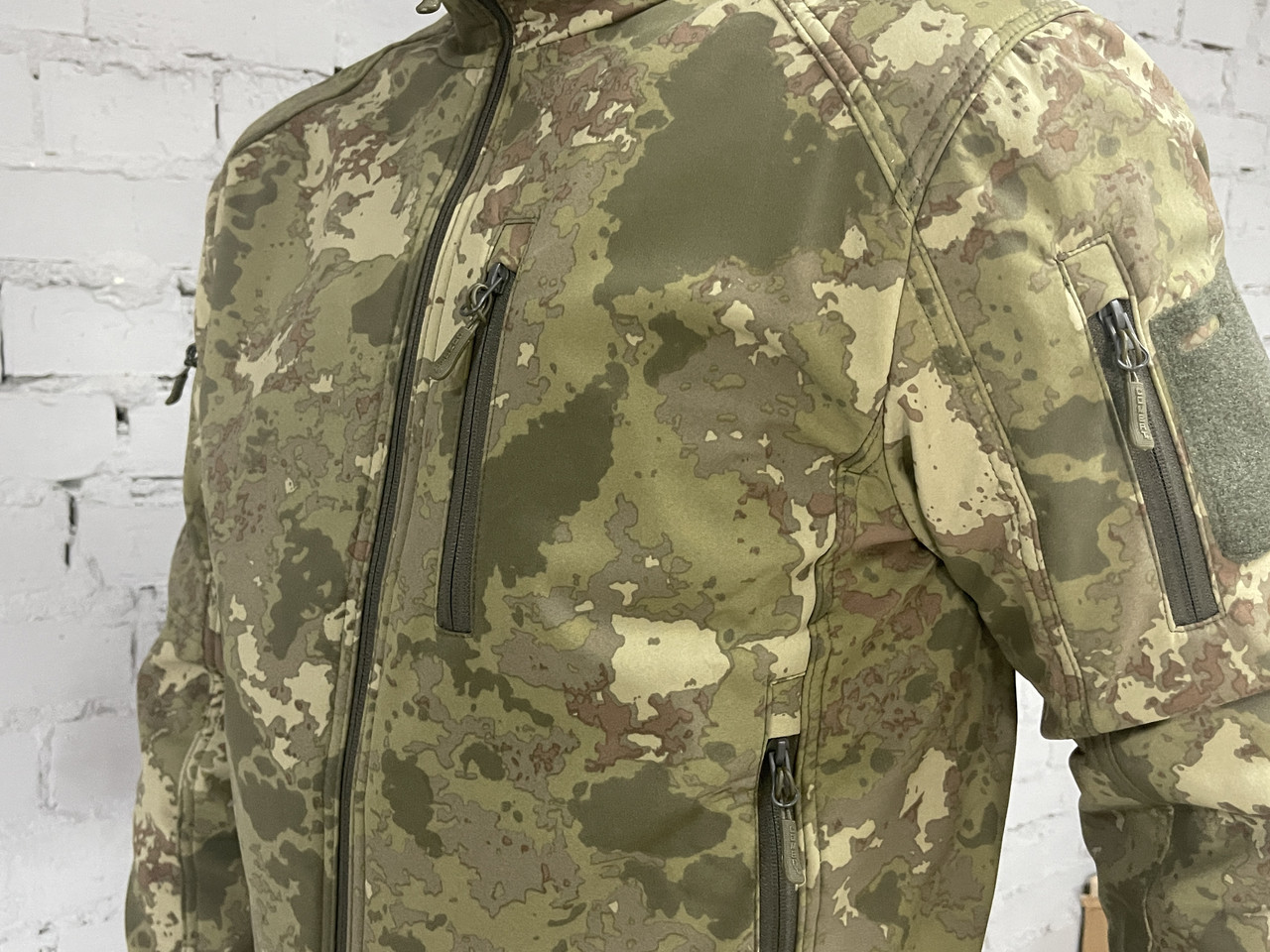Куртка чоловіча тактична Мультикам бренду Combat турецького виробництва, розмір S, вітро- та водостійкий - фото 3 - id-p1706156783