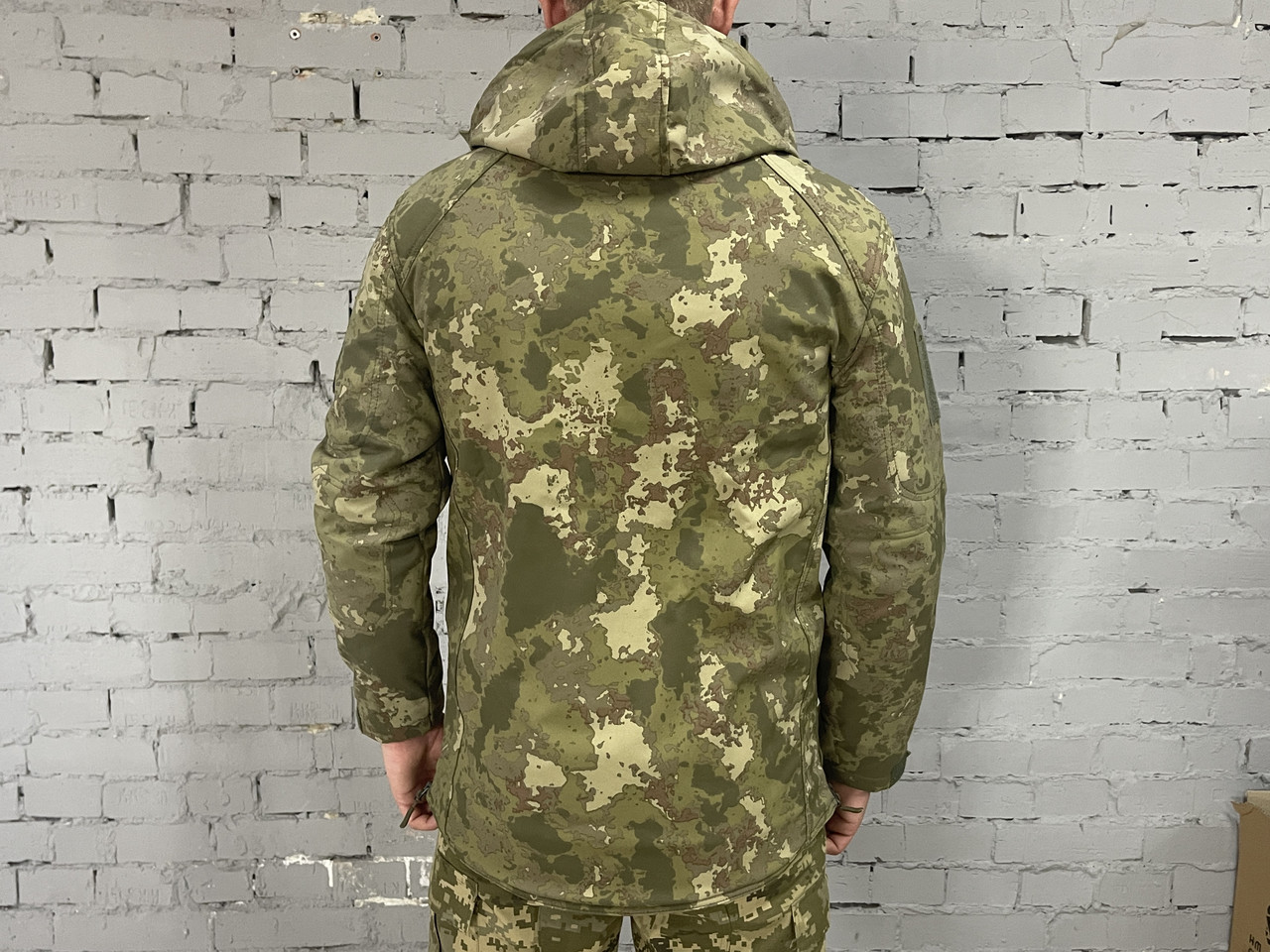 Куртка чоловіча тактична Мультикам бренду Combat турецького виробництва, розмір S, вітро- та водостійкий - фото 9 - id-p1706156783