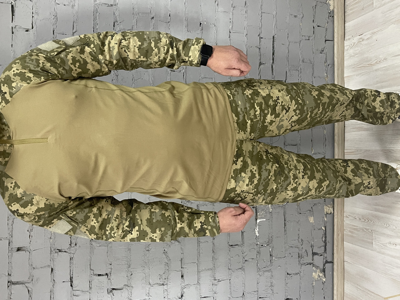 Чоловічий костюм піксель Multicam від UNIFORM для військових, мисливців і волонтерів, водовідштовхувальний, - фото 8 - id-p1706156838