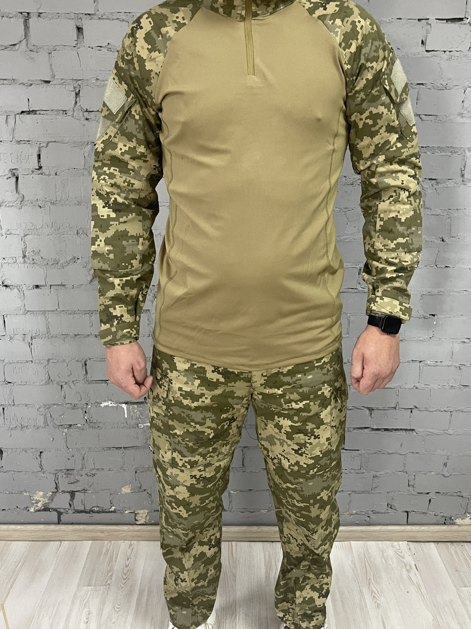 Військова уніформа піксель Multicam UNIFORM для ЗСУ, теплий і комфортний костюм, розмір 2XL - фото 1 - id-p1706156839