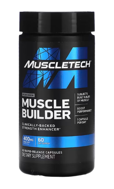 MuscleTech Platinum Muscle Builder 60 Rapid-Release Capsules