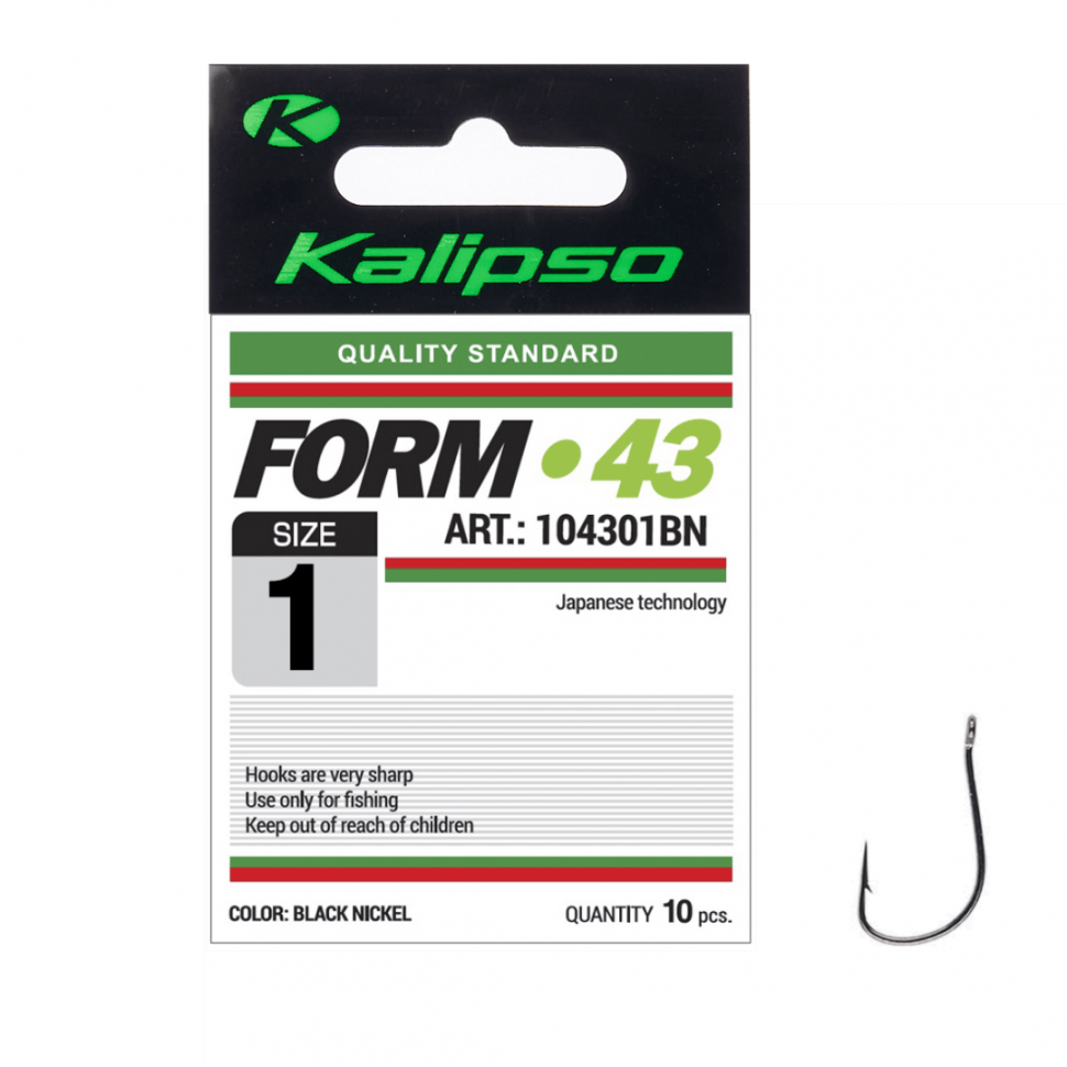Гачок Kalipso Form-43 104301BN №1(10)