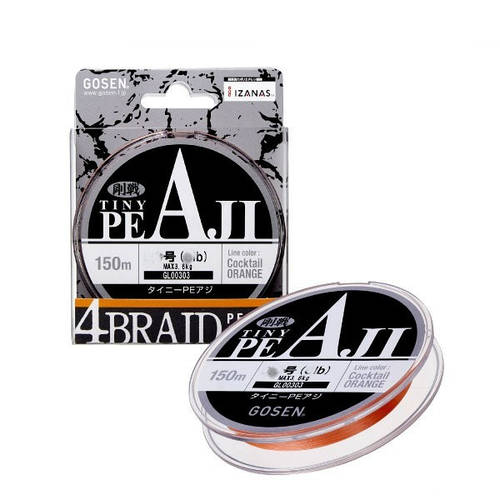 Шнур Gosen Tiny PE Aji 150m PE0.3 8lb, цена 889 грн — Prom.ua (ID ...