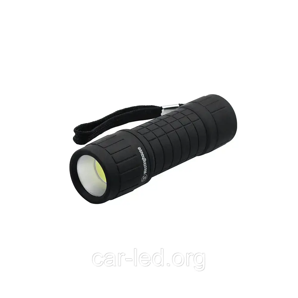 Ліхтарик ручний Westinghouse 3W COB WF87 +  3 × AAA/R03 батарейки в комплекті (чорний)
