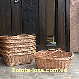 Корзина плетена для покупок « Шопінг» Арт:046, фото 5