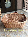 Корзина плетена для покупок « Шопінг» Арт:046, фото 6