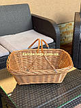 Корзина плетена для покупок « Шопінг» Арт:046, фото 3