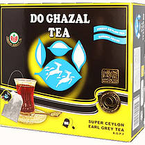 Чай Чорний з Бергамотом Akbar Do Ghazal Tea Earl Grey 100 пакетів Шрі-Ланка