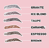 Олівець для брів пудровий механічний CTR Powder Eyebrow pencil Caramel, фото 4