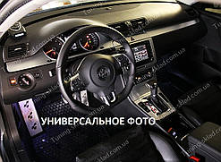 Накладки на панель Деу Ланос (декор панелі Daewoo Lanos під алюміній)