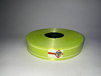 Стрічка пластикова жовто-зелена 2 смх100 ярдів, Unison, LP20100-2