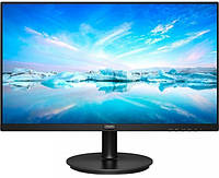 Монітор 24" Philips 241V8 (VA, 4mc, 1920x1080, 75Hz, VGA/HDMI) (код 130852)