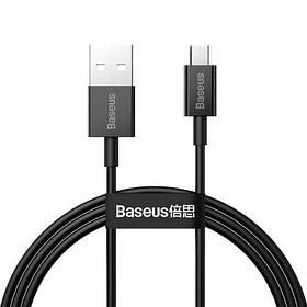 Кабель Baseus Superior Series Fast Charging 2A AM / Micro USB 1m Black (CAMYS-01)