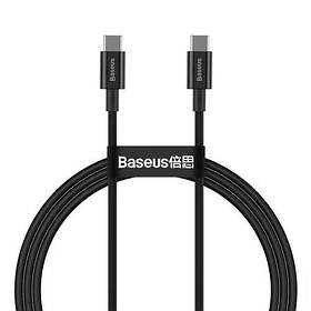 Кабель Baseus Superior Series 100W Type-C / Type-C 1m Black (CATYS-B01)