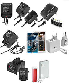 Блоки живлення та адаптери