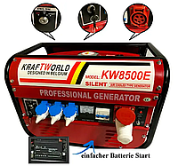 Генератор бензиновий Kraft World KW8500E
