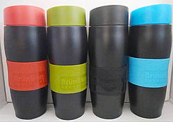 Термокружка «Brün Bёrg» BB-6001 380 мл нержавіюча сталь 55220- E