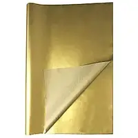 Папір тишею 70х50 см (5 шт), золотий