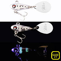 Тейл-спиннер Tict Spinbowy 4.0 g 03 zebra grossilu