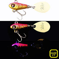 Тейл-спиннер Tict Spinbowy 4.0 g 08 UV pink tiger