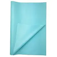 Папір тишею 70х50 см (10 шт), світло-блакитний