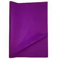 Папір тішью 70х50 см (10 шт), темно-фіолетовий