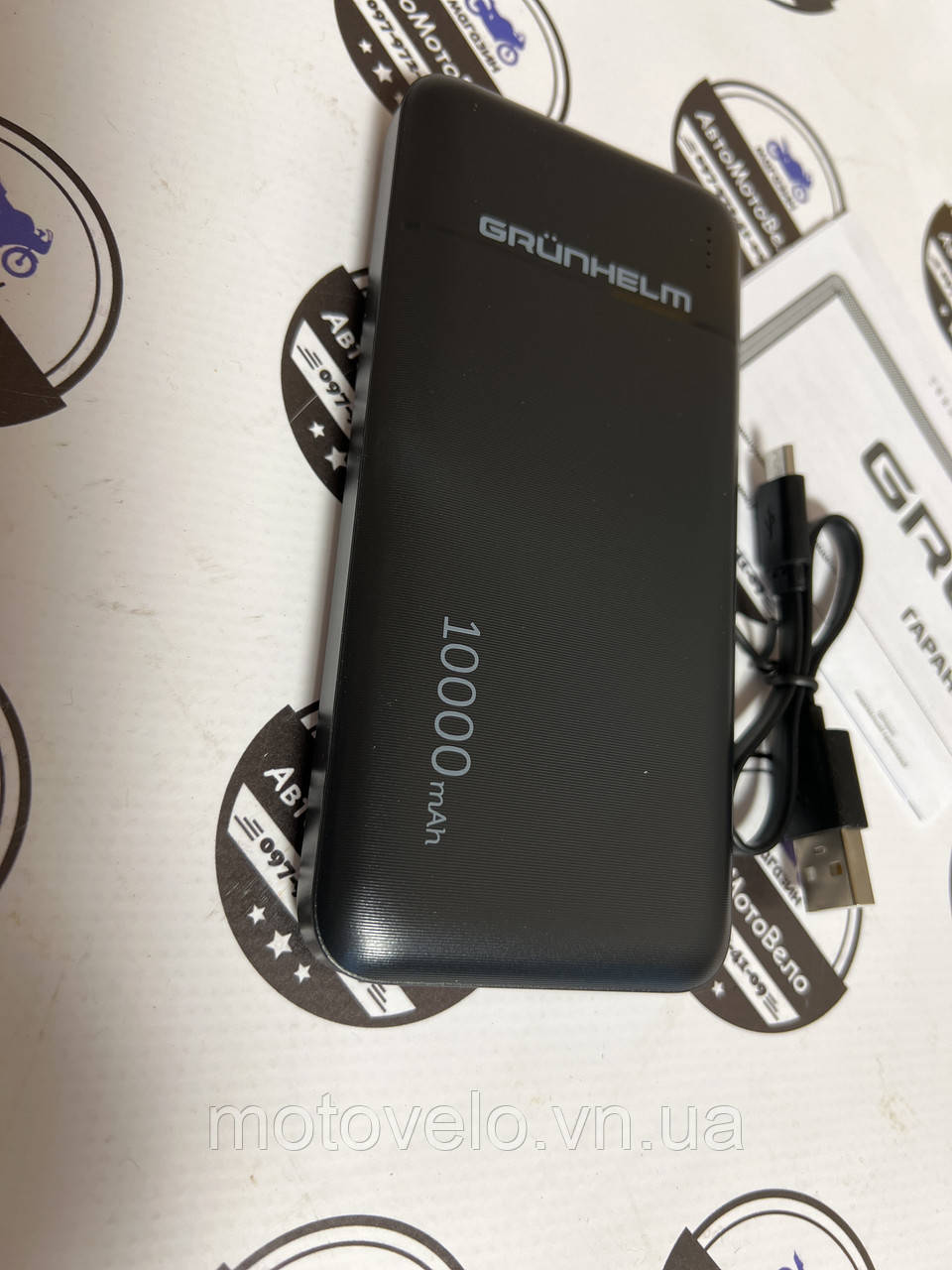 Зовнішній акумулятор (повербанк) GP-26AB 10000 mAh Grunhelm