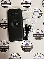 Зовнішній акумулятор (повербанк) GP-45AB-WQC 10000 mAh Grunhelm (Бездротова зарядка)