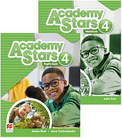 Academy Stars 4 Ukraine Pupil's Book + Workbook (Підручник + зошит) Комплект з англійської мови 4 клас